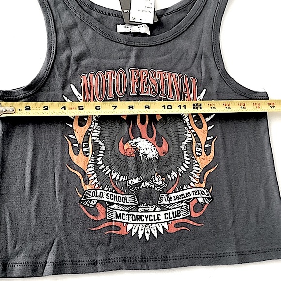 Grayson Threads Tank Top Black Label Sleeveless T-Shirt Moto New with Tags Sz XL - Picture 14 of 16